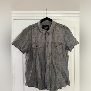 Guess button up Mens top